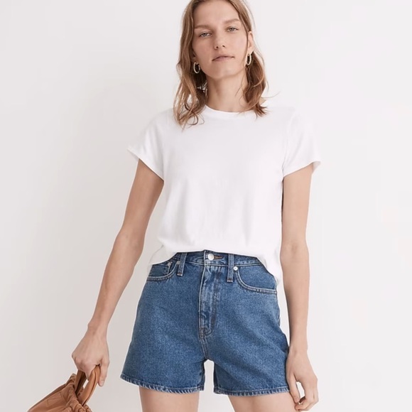 Madewell north side vintage tee shirt white chalk nwot - Picture 1 of 5